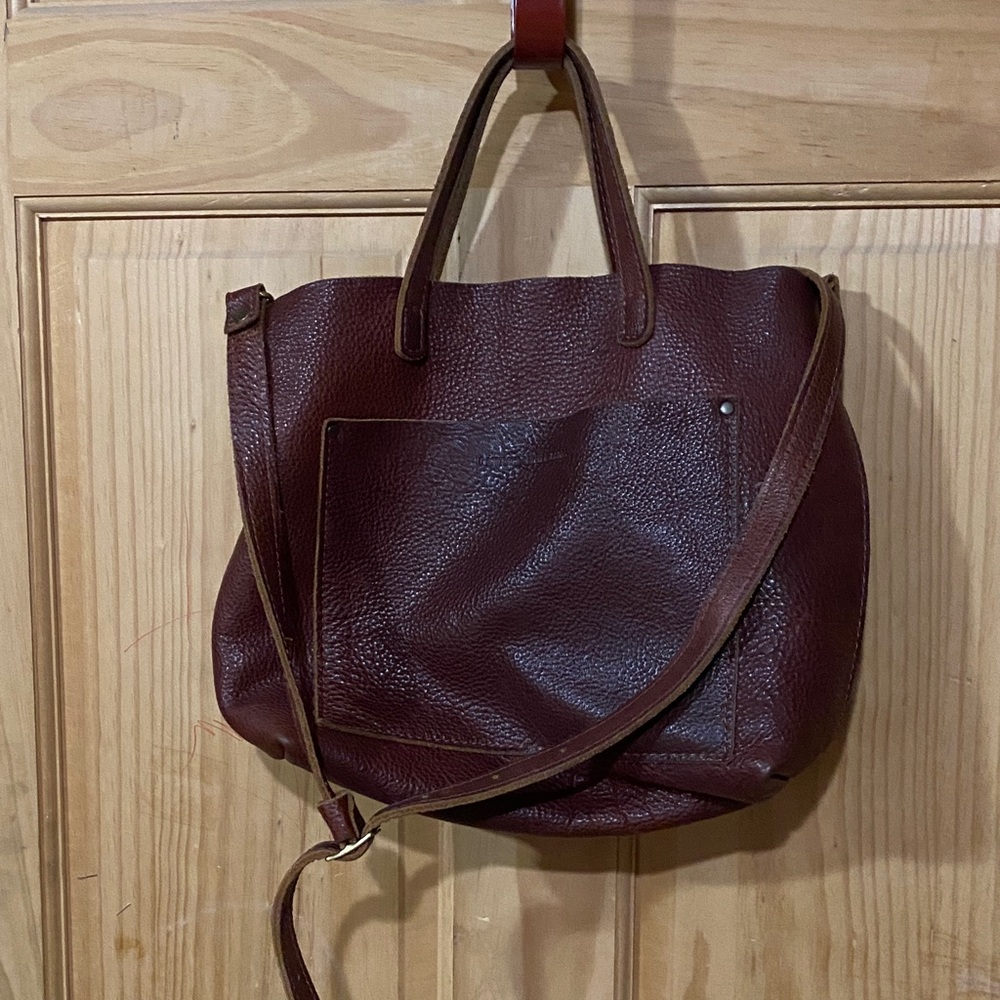 Portland Leather Rich Brown Shoulder Bag